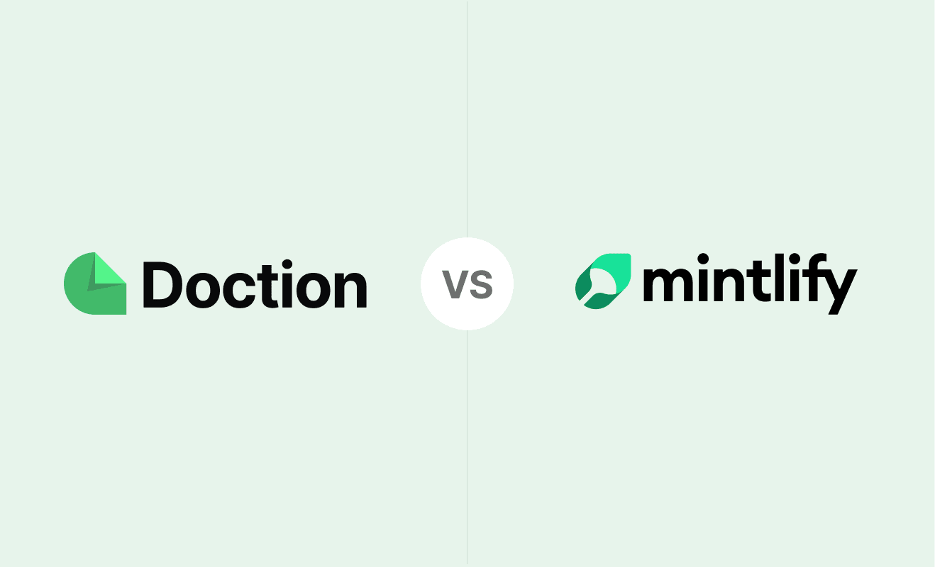 Cover image for Doction vs Mintlify in 2026: Which Documentation Tool Is Right for You?